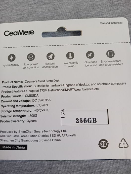 128gb 256 gb Ceamere ssd NVMe m2 Patriot ssd P300 256GB