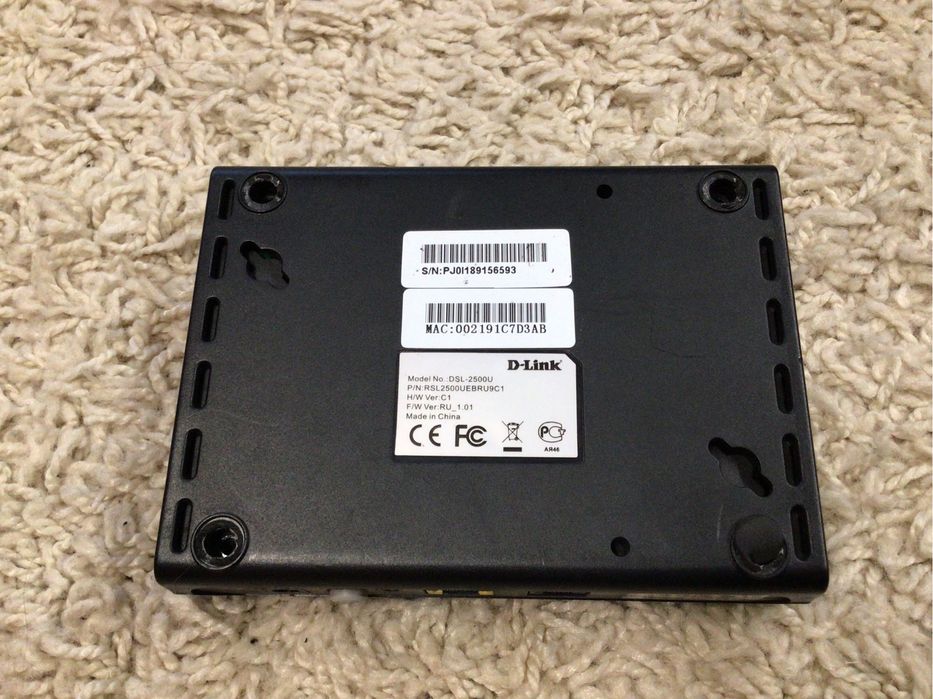 Роутер D-Link DSL-2500U.