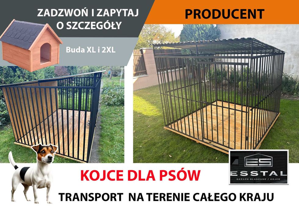 Kojec dla Psa 2x2 , Kojce | DOWOLNE WYMARY | DLA PSA | - ESSTAL*