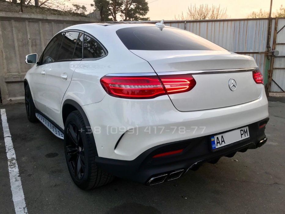 Обвес Mercedes GLE63 AMG GLE Coupe W292 C292 W166 Бампер Решетка