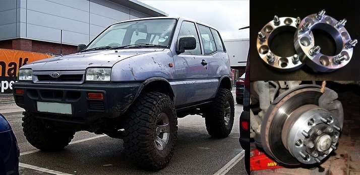 DYSTANSE do samochodów terenowych 4x4 off-road zmota 30,40,50mm NOWE!