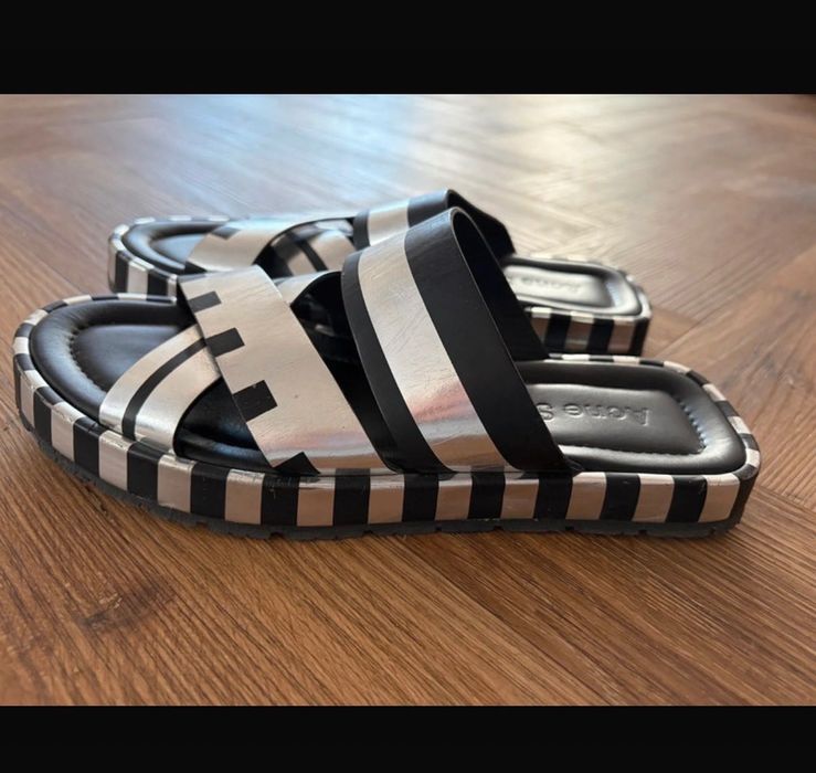 Acne Studios 38 klapki, wkładka 24,5 cm