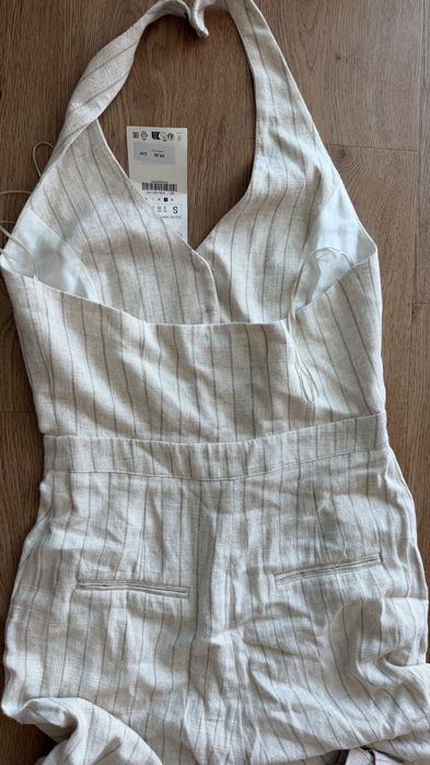 Комбінезон з жилет в складі лен zara