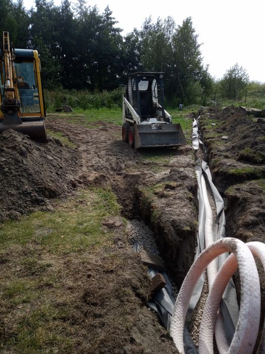 Usługi Minikoparką,prace ziemne
