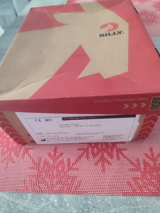 Obuwie do ortezy Buty Billy Nowe