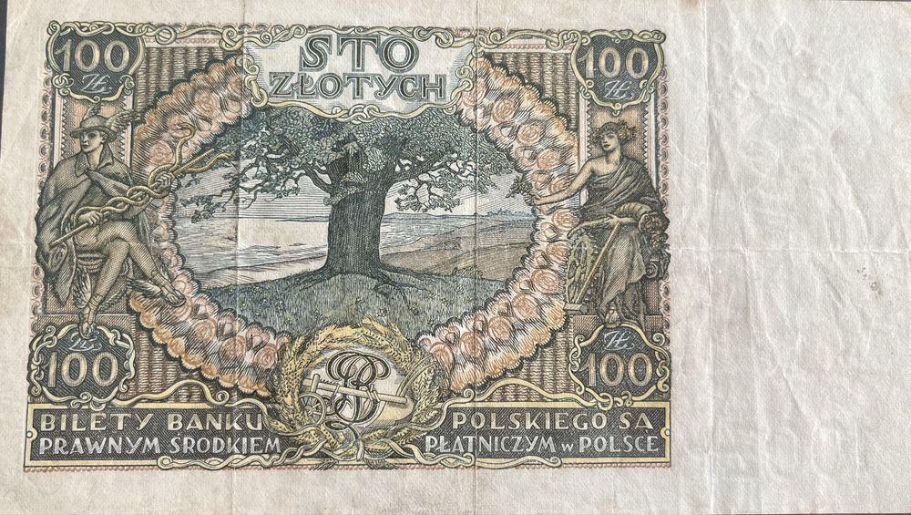 Banknot 100 złotych z 1934 roku