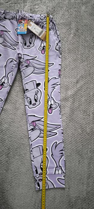 Nowe spodnie dresowe coccodrillo r. 158 looney tunes