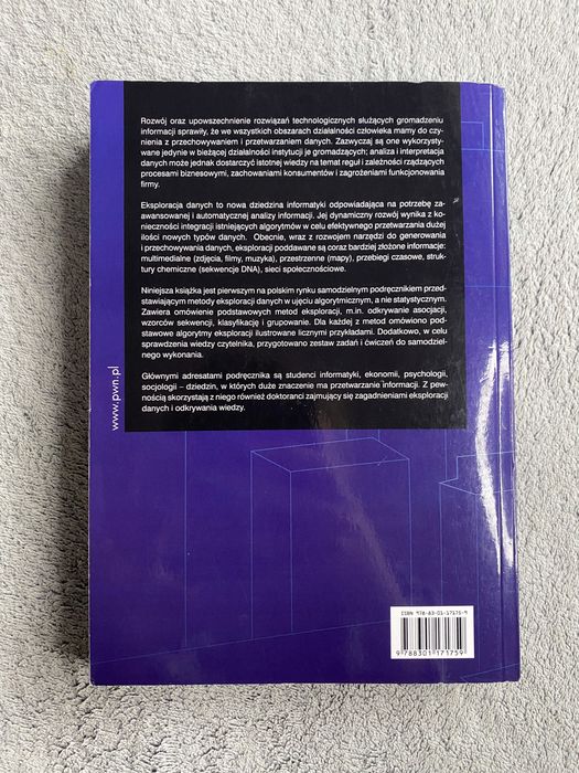 Eksploracja danych. Metody i algorytmy