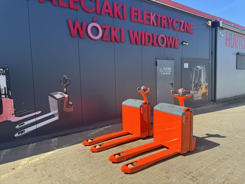 Paleciak elektryczny Linde T 16 wózek magazynowy elektryczny paleciak