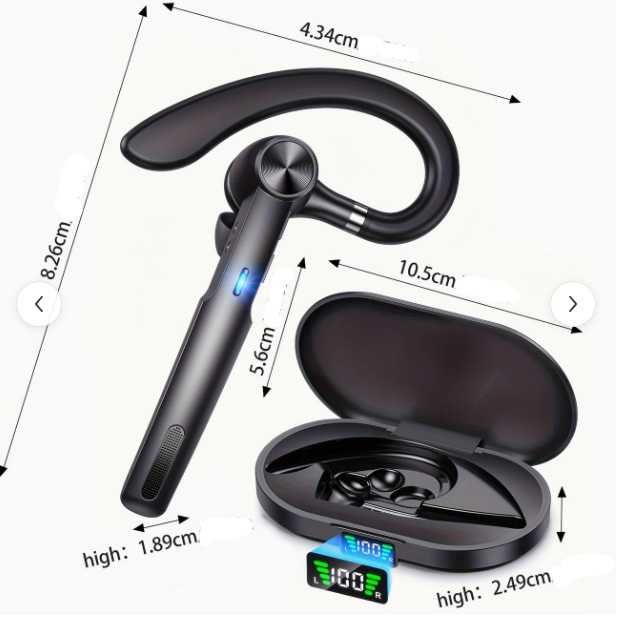 Бездротовий навушник з кейсом зарядки
