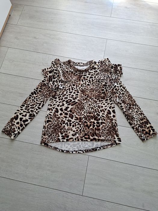 Bluzka panterka welurek
