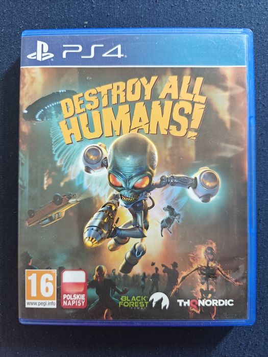 Destroy all humana gra PS 4