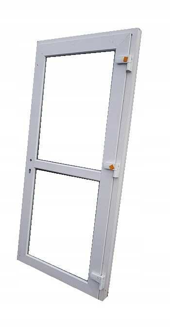 DRZWI Zewnętrzne PCV Sklepowe Białe 100x200 od ręki KACPRZAK Lider OLX