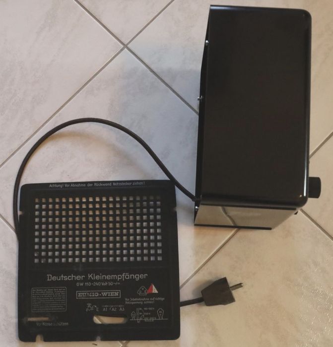 Радіо третій рейх DKE 38. Радіоприймач Deutscher Kleinempfänger