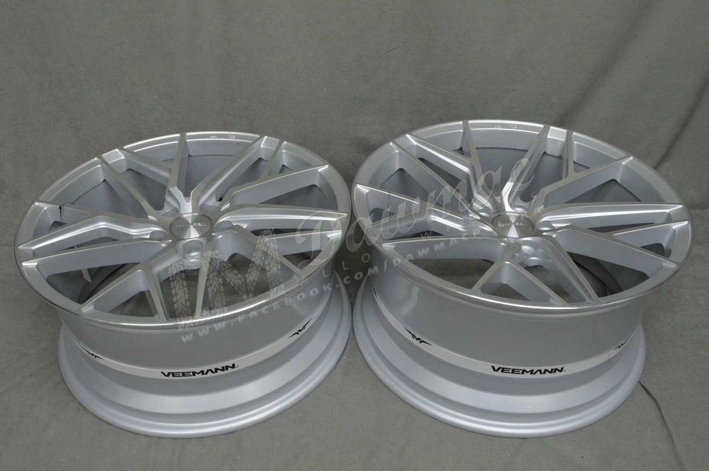 Felgi VEEMANN V-FS44 19'' 8,5J ET35 + 9,5J ET42 5x120 Silver Machined