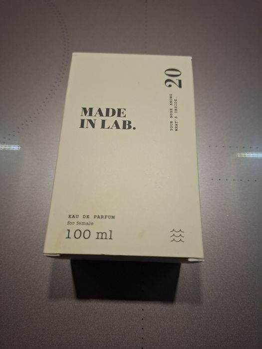 Damskie EDP Made in Lab, 20 jak Aqua di Gioia 100ml NOWE