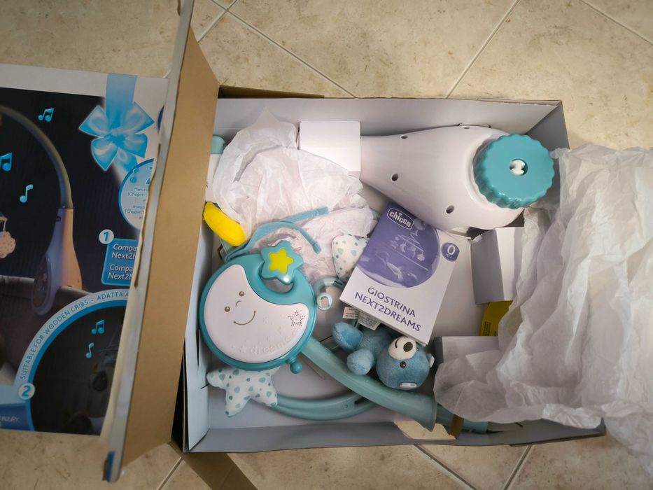 Mobile next2dreams chicco novo azul