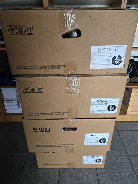 Jantes 19" "Turbine" furação 5x112 para Mercedes BMW Audi