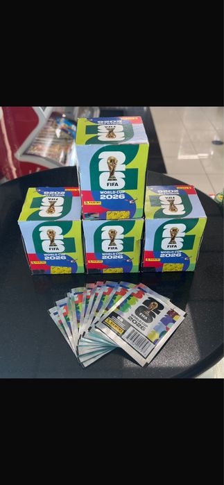Atenção colecionadores, chegou os cromos da copa do mundo!