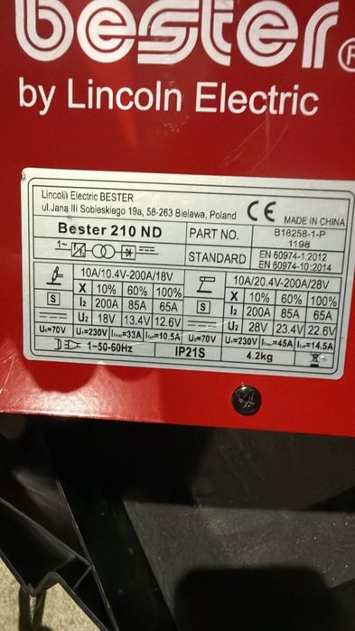 Maquina Soldar como nova INVERTER BESTER 210ND