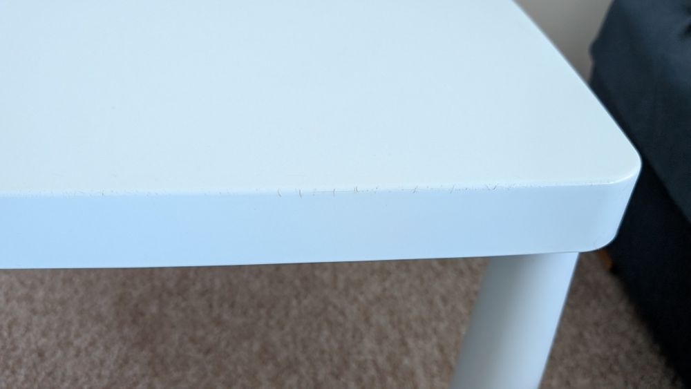 Ikea Mamut stolik krzesełko jasno niebieskie błękitne
