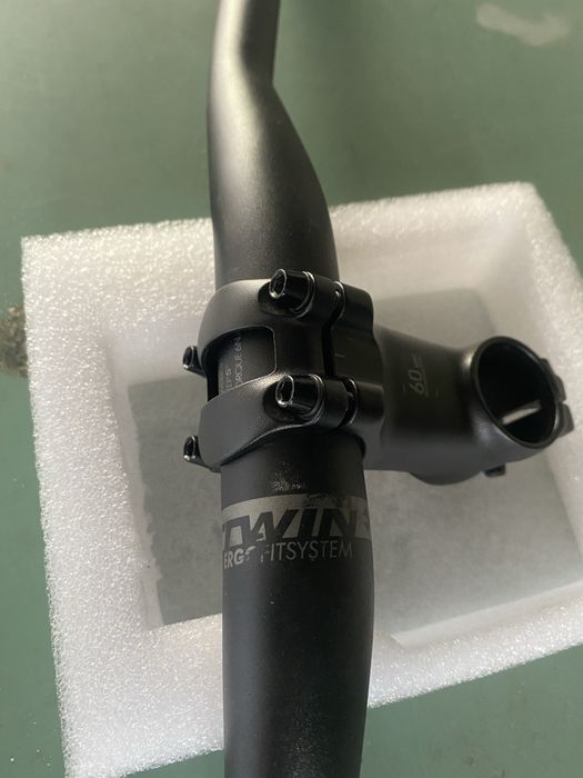 Guiador com avanço bike btt pouco uso