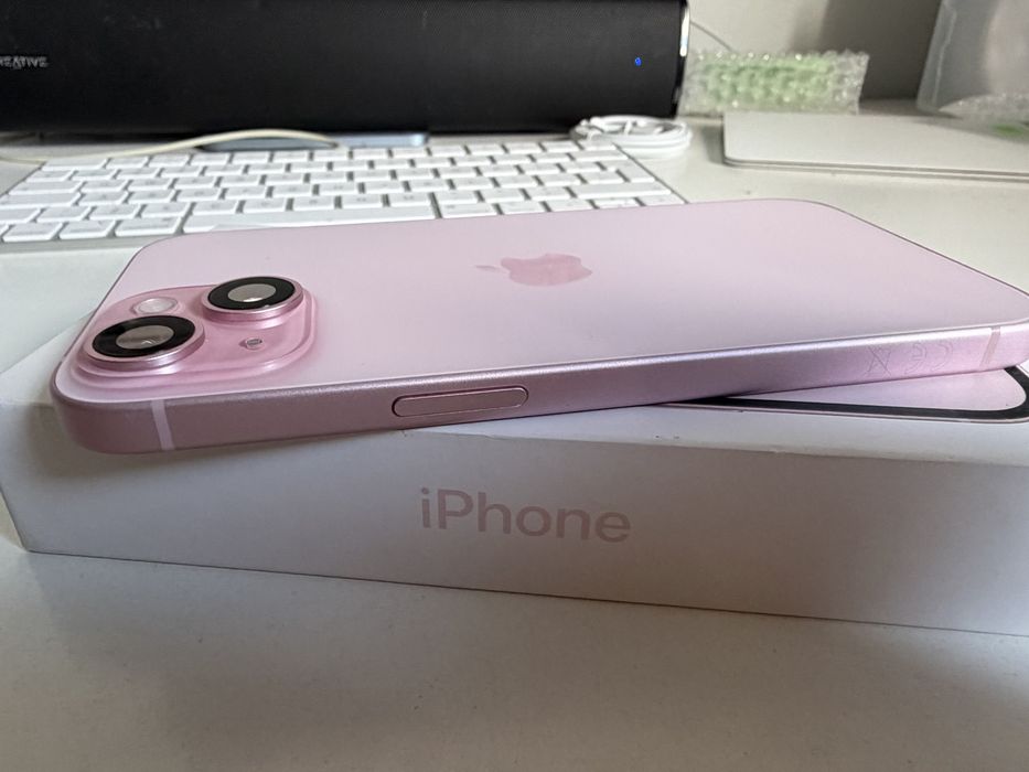 iPhone 15 128gb Pink Bateria 100% Idealny