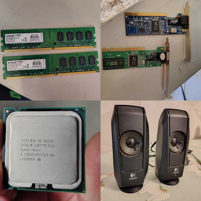 Комп'ютер ATX EnermaX Intel Celeron D 2.66 RAM AMD 4Gb HDD Samsung WD Seagate 120 160 400 500 Gb Logitech
