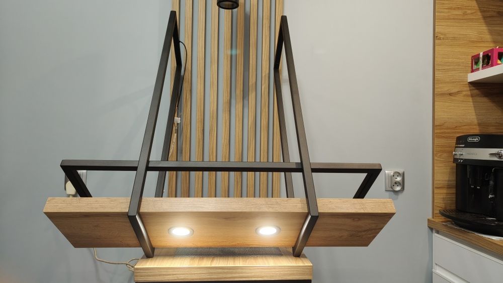 Lampa , kwietnik wisząca, nad stół wyspę, loft, industrial.