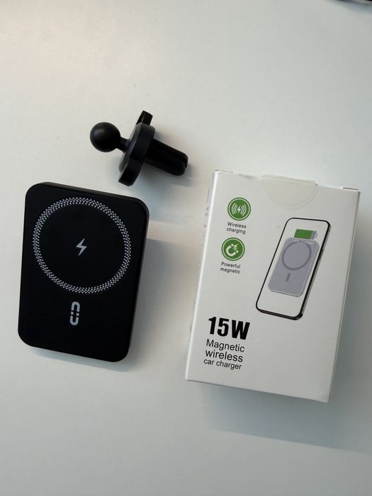 Автомобільна бездротова зарядка MagSafe 15W нова