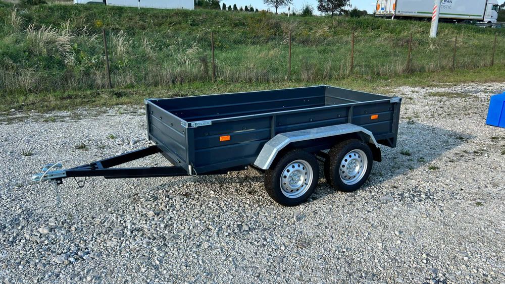 Причіп легковий двохосний (категорія В) 2,5 х 1,25 м борт 40см метал