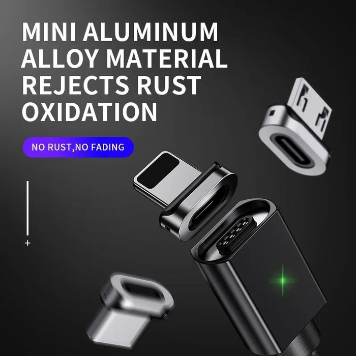 2 метра длинный магнитный кабель быстрая зарядка микро-юсб тайп-си USB