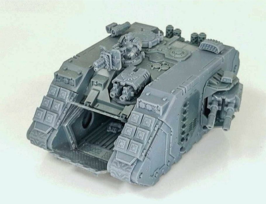 Landrider, proxy model drukowany 3D.
