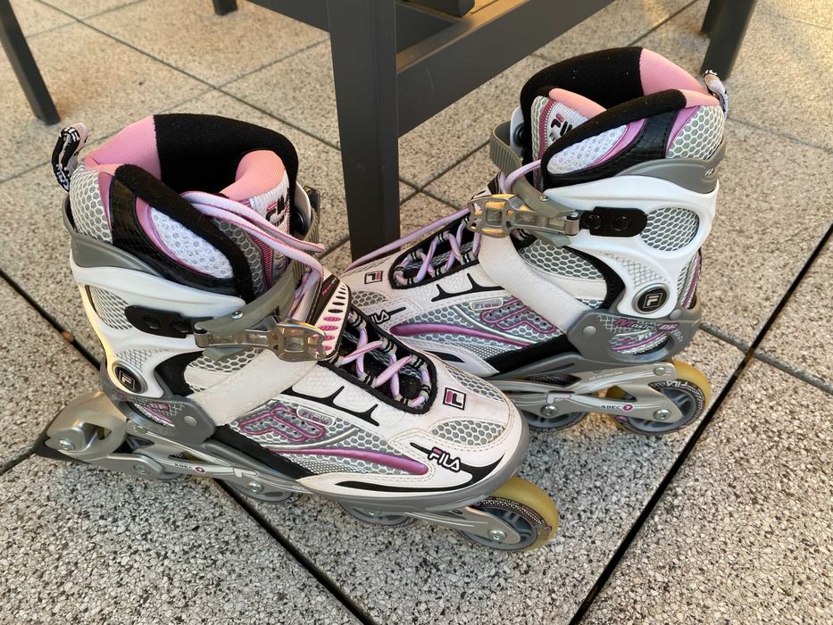 Rolki FILA Skates, dl wkladki 24 cm + GRATIS