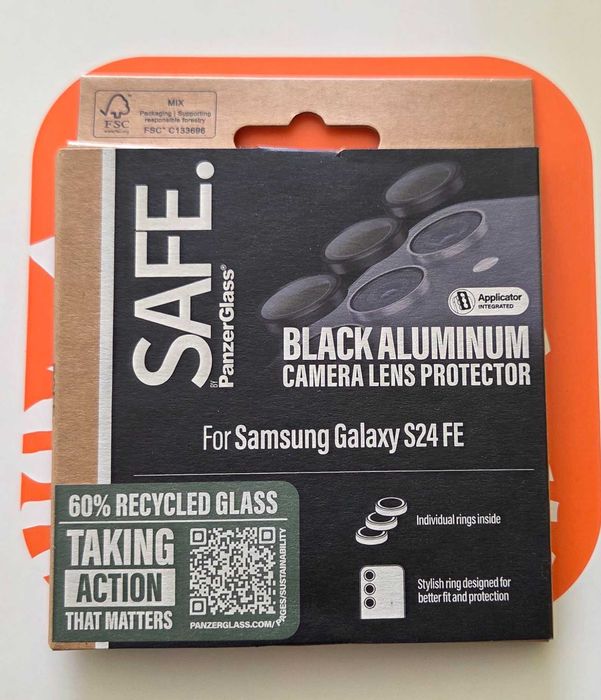 Szkło hartowane, soczewki na aparat, lens do Samsung Galaxy S24 FE