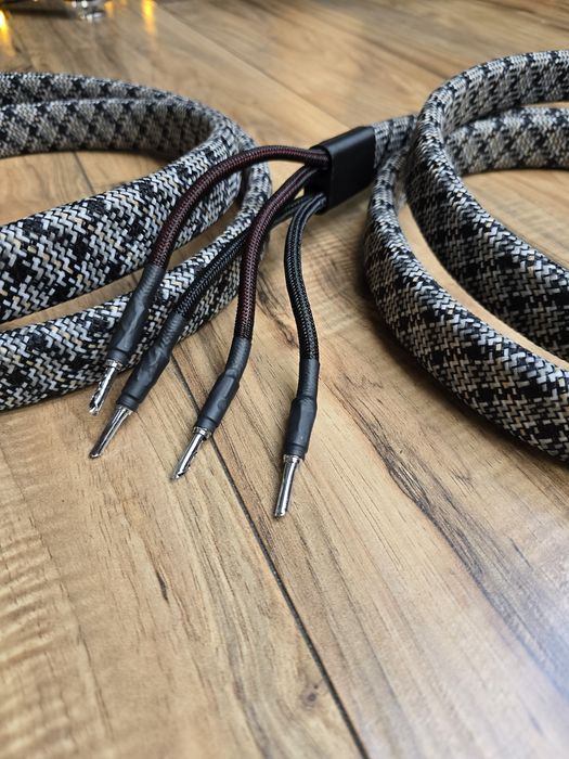 Kable głośnikowe bi wire linn k400 oplot