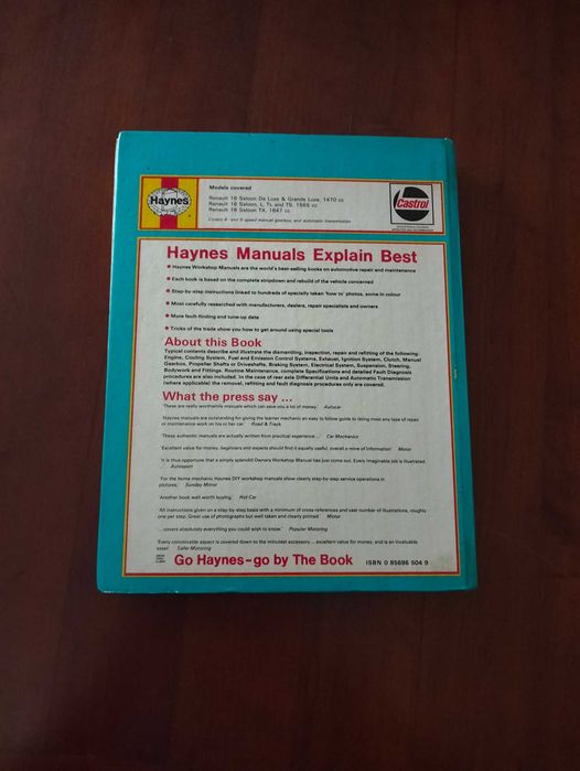 Haynes - Renault 16 (manual técnico)