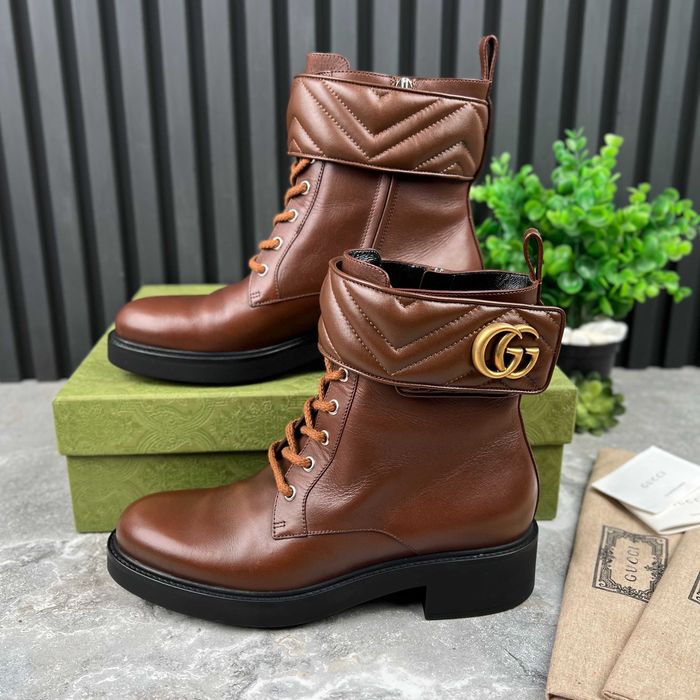 Gucci GG Marmont Boots Жіночі черевики шкіра оригінал 39
