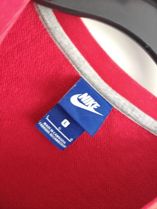 Nike klasyczna bluza bawełniana męska logowana L
