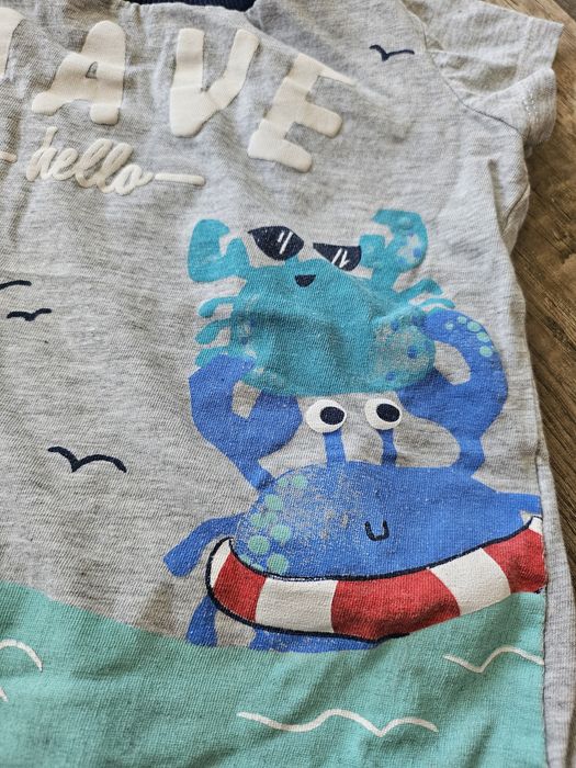 Koszulka dziecięce niemowlęce chłopięca t-shirt 92