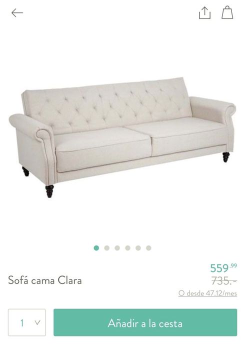 Sofa cama em perfeito estado