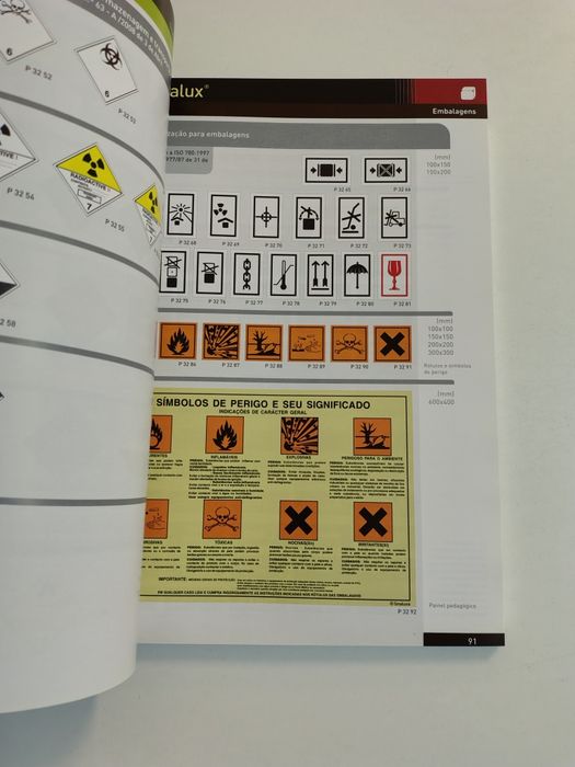 Sinalux: Sinalização de segurança fotoluminescente