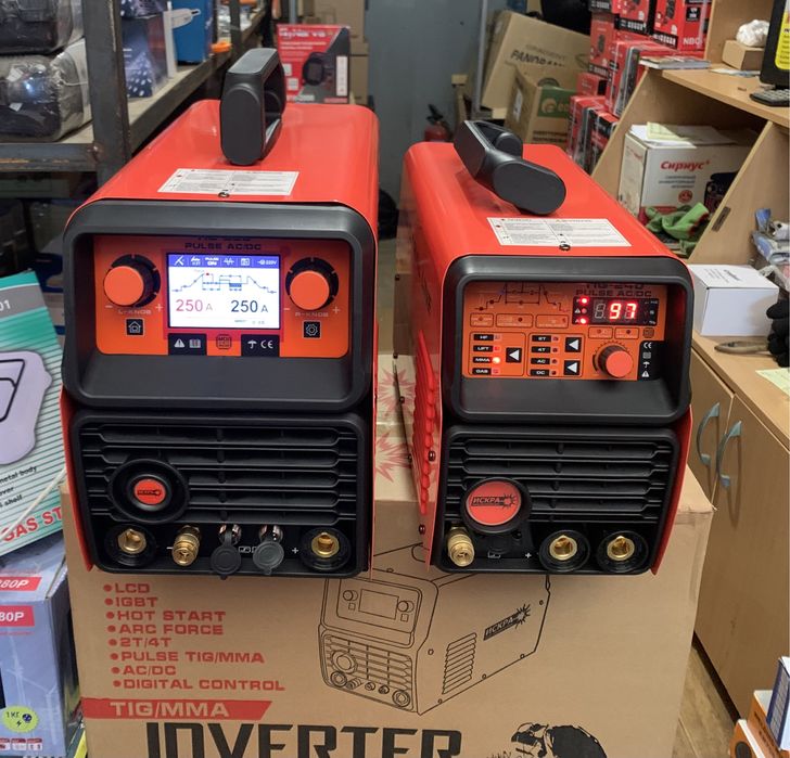 Аргонодуговая сварка Искра TIG 240, 250 AC/DC Pulse Industrial Line