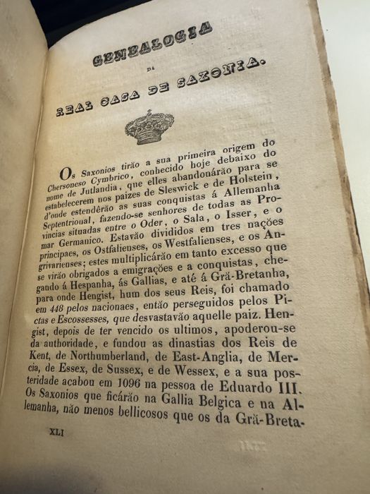 Resenha das familias titulares de portugal