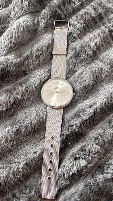 Оригінальний годинник Calvin Klein Minimal Silver Mesh (б/в)