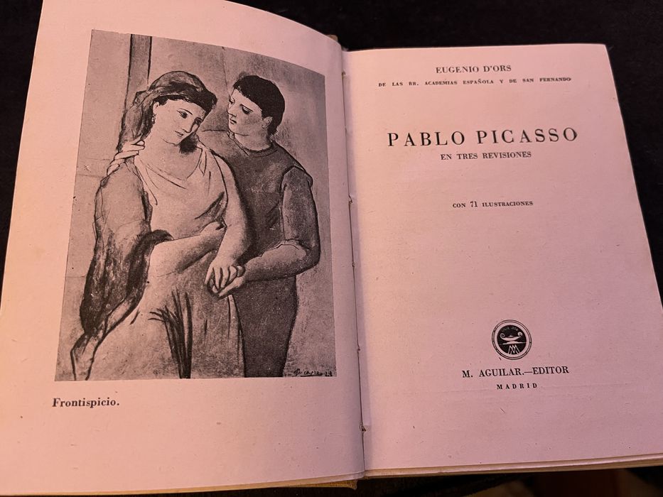 Eugenio D’ors sobre Pablo Picasso