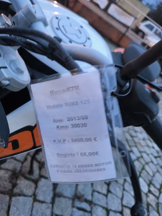 KTM DUKE 125 13 impec