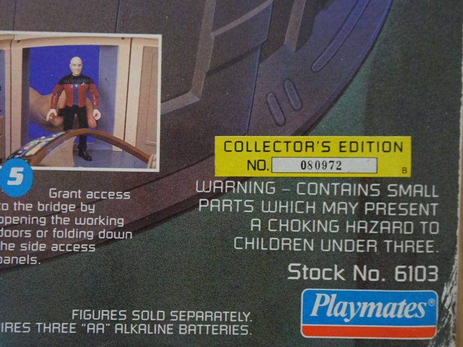 Star Trek The Next Generation Brisge Playset  (Edição de colecionador)