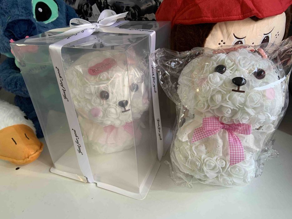 Ідеальний подарунок до Дня закоханих – з 3D троянд сердечко, зайчик.