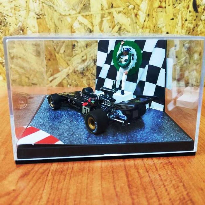 World Champion F1 Lotus 72D 31-Emerson Fittipaldii 1972 escala 1:43 edição limitada